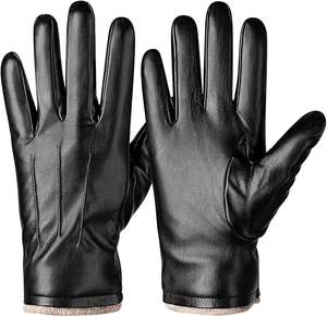 Winter <b>Women</b> Windproof Genuine Sheep Skin Leather Eco-Friendly Keeping Warm <b>Gloves</b> Outdoor Driving Cycling Party Fashion Design - Product Image 4