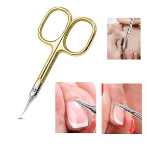 Tijeras para Cutículas de Acero Inoxidable con Diseño de Punta de Flecha, Hechas a Mano, Profesionales, de Marca Privada, con Agarre Cómodo - Product Image 3