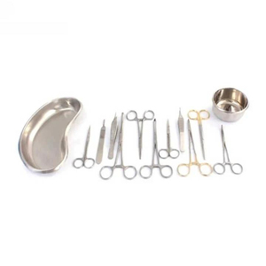 QNQ Haute Qualité 26Pcs En Acier Inoxydable Instruments Chirurgicaux Ensemble Manuel Puissance Métal pour Appendicectomie Hernie Annexe Enlèvement - Product Image 3