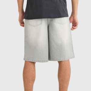 Nuevos Shorts de Mezclilla Personalizados de Alta Calidad para Hombre, Estilo Urbano, Ecológicos, Vintage, 100% Algodón, con Logotipo Frontal - Product Image 3