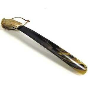 Calzador de Cuerno de Búfalo Hecho a Mano para un Calzado Suave y Cuidado del Calzado, Especial de Navidad - Product Image 3