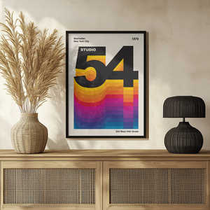 Mural de Pared Retro Design Studio 54 - Product Image 3