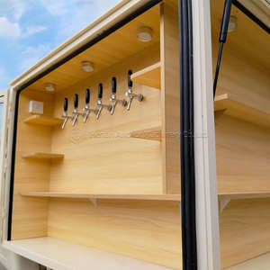 Tricycle électrique Ape Tuktuk Food Truck avec comptoir, réfrigérateur, carrosserie fermée et batterie au lithium - Product Image 6