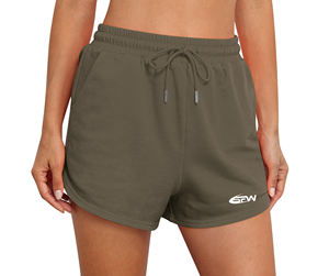 Short pour femme Short léger respirant tissé à enfiler pour femme avec poches latérales pour un usage quotidien décontracté - Product Image 5