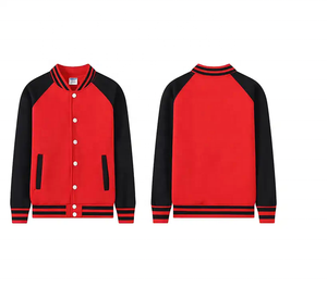 High Quality Polyester Baseball Letterman Unisex Winter Anti-Bacterial Breathable Bulk Wholesale Blank Custom Varsity Jackets - Product Image 4