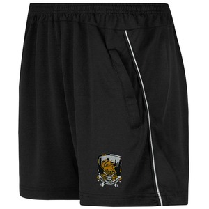 Short de bain en polyester 100% pour hommes de haute qualité motif solide bleu noir élégant et confortable - Product Image 1