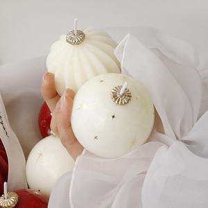 Velas Esféricas Aromáticas de Navidad Hechas a Mano al por Mayor para Aromaterapia, Faroles Decorativos DIY para Crear Ambiente - Product Image 5