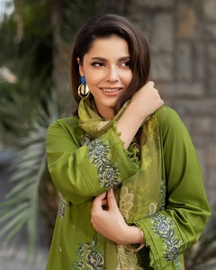 WS ชุดเดรสปากีสถานผ้าปากีสถานวิสคอสสวยใหม่ล่าสุด-ไม่ใช่สินค้าขายดี-1065 - Product Image 6