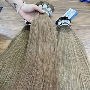 Expédition dans le monde entier couleurs personnalisables extensions de cheveux humains en vrac vietnamiens prix de gros de l'usine du Vietnam - Product Image 2