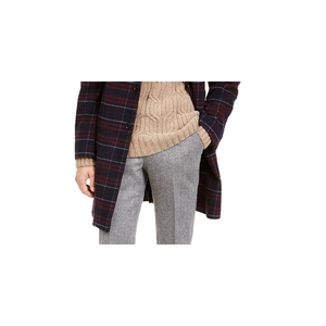 เสื้อโค้ทผู้ชาย Tommy Hilfiger รุ่น Addison ทรง Modern-Fit ผ้า Performance Stretch Flex ลายสก็อต สีแดง ไซส์ 40 R/M37.5 - Product Image 3