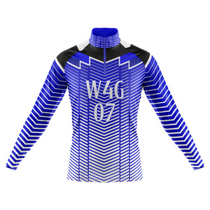 Vente en gros en usine pas cher prix respirant taille unisexe maillot de cyclisme dernière conception évacuation de l'humidité séchage rapide manches longues - Product Image 1