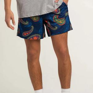 Pantalones cortos deportivos informales para correr, pantalones cortos de malla elástica suave para entrenamientos de gimnasio, entrenamiento para correr, patrón sólido, transferencia por sublimación - Product Image 5