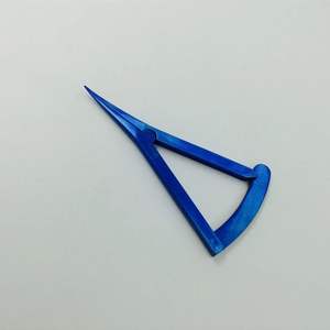 Calibre Castroviejo en titane, incurvé, autobloquant, chirurgical ophtalmique manuel, approuvé CE - Product Image 5