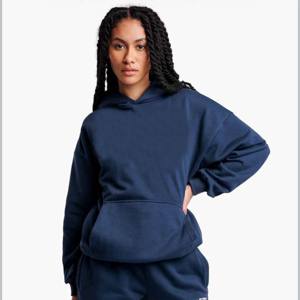 Sudadera con capucha extragrande personalizada para mujer Sudadera con capucha de peso pesado de manga completa e impresión personalizada Sudaderas con capucha OEM para mujer - Product Image 2