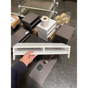 Soporte Elevador para Monitor de 2 Niveles, Organizador de Escritorio de 20 Pulgadas con Gestión de Cables, Accesorio Elevador para Monitor - Product Image 4