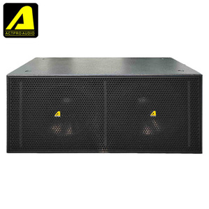 Subwoofer activo con woofer de 2X18 "Altavoz de rendimiento de alta potencia de baja frecuencia para exteriores e interiores AS28 - Product Image 1