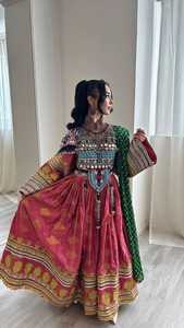 ชุดเดรสปาร์ตี้สไตล์วินเทจของอัฟกานิสถานสำหรับผู้ใหญ่ชุดเดรสงานปักลูกไม้ติดซิปใหม่ล่าสุด2025ล่าสุด - Product Image 2