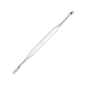 Excavadores Dentales de Doble Punta para Injertos Médicos, Lima de Hueso de Acero Alemán con Mango Liso, Instrumento Quirúrgico Dental para Hueso de SurgiRight - Product Image 3