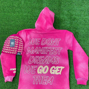 Sudaderas con capucha Hombres Sudadera con capucha Rosa Gráfico Pullover Streetwear Sudadera con capucha Precio razonable Bold Urban Fashion Outfit Servicio OEM - Product Image 6