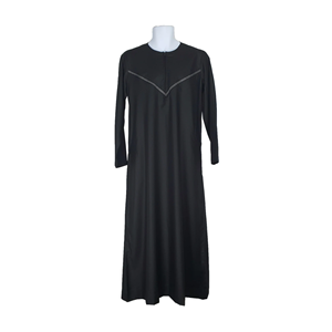 Abaya Transpirable Árabe de Oriente Medio, Venta Caliente 2026, Túnica Tradicional Musulmana de Alta Calidad, Jubba, Thobe para Árabes y Turcos - Product Image 1