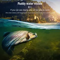 Détecteur de poisson étanche 4.3 pouces IP68 avec 12 pièces lampe infrarouge lumières caméra de pêche sous-marine sondeur fonctionnel Durable