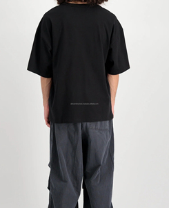 เสื้อยืดคอกลมทรงปกติ แขนยาว ผ้าโพลีเอสเตอร์/คอตตอนถัก น้ำหนัก 180 กรัม ระบายอากาศได้ดี สไตล์ฮิปฮอป สำหรับผู้ชาย ใส่สบายๆ ในฤดูร้อน คุณภาพดีที่สุด - Product Image 5