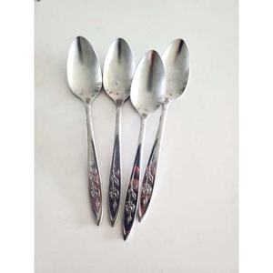 Royal Look Stainless Steel Multi Design <b>Gold</b> Serving Spoon Set Modern High Quality Cutlery for Restaurant Wedding Home Hotel - Product Image 4