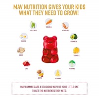 Bonbons quotidiens pour enfants pour l'absorption du système immunitaire, nutriments, vitamines, gommes à mâcher multivitaminées, logo personnalisé