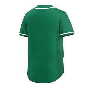 Wholesale Best Quality Custom Design Logo Breathable Windproof 100% Polyester Baseball Jersey Made in Pakistan Top <b>Sale</b> OEM - Product Image 4