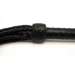 แส้หนังหางนุ่มสำหรับปั่นจักรยานสีดำ - Product Image 5