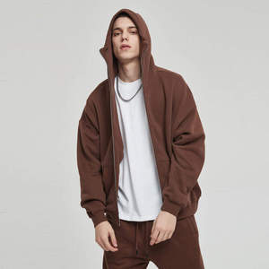 เสื้อมีฮู้ดซิปน้ำหนักมากกำหนดเองได้ - Product Image 4