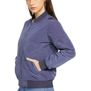 Hot Selling <b>Women</b> Bomber <b>Jackets</b> <b>Lightweight</b> <b>Women</b> Bomber <b>Jackets</b> Waterproof <b>Women</b> Bomber <b>Jackets</b> - Product Image 3