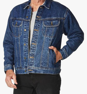 Top Quality Custom <b>Men's</b> Denim <b>Jackets</b> Breathable Hot Selling <b>Light</b> Blue Washed Customized Denim <b>Jacket</b> For <b>Men</b> - Product Image 4