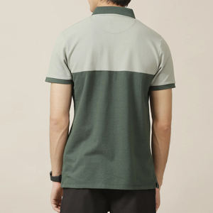 2025 nouveau personnalisé 100% coton Polo hommes séchage rapide à manches courtes T-Shirt solide impression motif votre propre marque usine en gros - Product Image 2