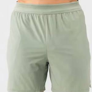 กางเกงขาสั้นเล่นยิมของผู้ชายกางเกงวิ่งออกกำลังกายผ้าโพลีเอสเตอร์ดีไซน์แบบลำลอง - Product Image 5