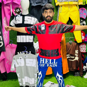 T-shirt pour hommes en coton biologique ajusté personnalisé motif solide à manches courtes T-shirt de plage été imprimé 100% coton T-shirts pour hommes - Product Image 1