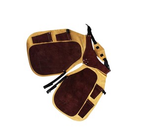 Nueva llegada de cuero reforzado Farrier Chaps Delantal profesional para recortar pezuñas POR TARIQ MFG CO CE ISO EU - Product Image 4