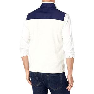 Dernier design de vestes polaires décontractées pour hommes séchage rapide et respirabilité pour l'hiver prix raisonnable gilet personnalisé OEM - Product Image 2