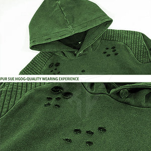 เสื้อมีฮู้ดสำหรับผู้ชายดีไซน์แบบกำหนดเองได้เสื้อผ้าฤดูหนาวแบบลายพื้นน้ำหนักเบาดีไซน์ตาม2025 - Product Image 4