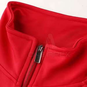 Vêtements décontractés Survêtement avec fermeture éclair sur mesure Survêtement avec fermeture éclair logo personnalisé Marque privée Survêtement avec fermeture éclair Fabriqué au Pakistan - Product Image 3