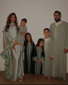 ชุดนอนครอบครัวซานตาคลอสสีแดงลายการ์ตูนน่ารักเสื้อผ้าคริสต์มาสระบายอากาศได้ดีลายสก๊อตลำลองสำหรับผู้หญิงฤดูร้อนฤดูใบไม้ร่วงฤดูหนาว - Product Image 5