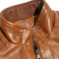 Veste en cuir respirante de qualité supérieure, prix avantageux, écologique, nouveau style tendance, logo personnalisé, veste d'hiver pour homme