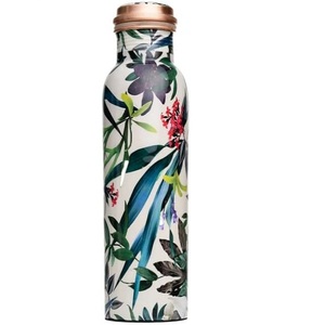 Nouveau personnalisé fait à la main en cuivre martelé nickel poli travail maison essentiel ayurvédique avantages accessoires de cuisine bouteille thermos - Product Image 2