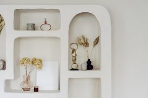 Chaîne de ruban en or Sculpture en aluminium métal lien décor pour la maison bureau table dessus or Accent Statue Art Style objets décoratifs - Product Image 5