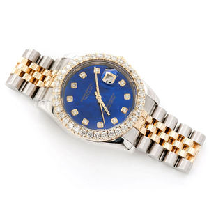 Reloj de Lujo para Hombre, Completamente Cubierto de Diamantes de Imitación, de Acero Inoxidable, con Movimiento de Cuarzo, Estilo Antiguo, Hip Hop, Brillante, de 20 mm - Product Image 3