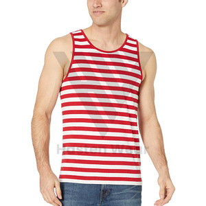 Débardeur de sport pour homme en polyester/coton/spandex - Couleur et logo personnalisables, tissu respirant, style sportif - Product Image 2