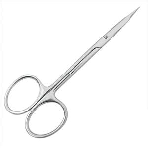 Wholesale Top Quality Professional Scissors with Straight Blade Cuticle Manicure Durable Stainless Steel Beauty Nail Scissors - Product Image 4