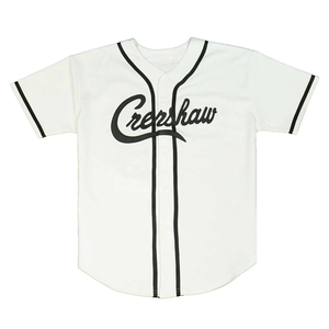 Camiseta de Béisbol Roja de Manga Corta, Sublimada con Nombre del Equipo, Unisex, Corte Regular para Adultos, Cierre de Botones, 100% Poliéster - Product Image 4