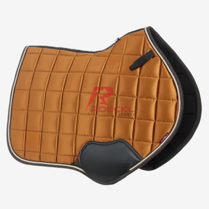 Almohadilla de sillín de caballo inglés de alta calidad al por mayor, forro suave, tela transpirable duradera, diseño cómodo, almohadilla de sillín perfecta - Product Image 2
