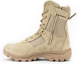 Sepatu Taktis Pria Kustom, Sepatu Tempur Gurun Anti Air, Sepatu Kerja Keselamatan, Sepatu Panjat Tebing Hiking, Sepatu Taktis Pria Outdoor - Product Image 2